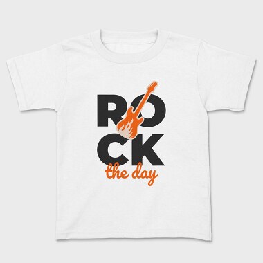 Rock the Day, Kids' T-Shirt