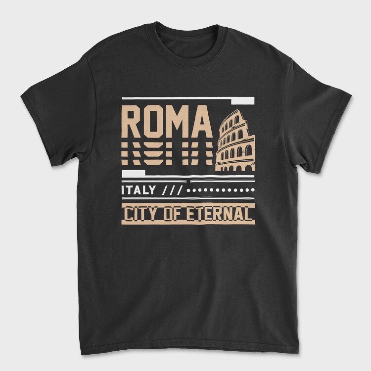 Roma, Unisex Men's T-Shirt