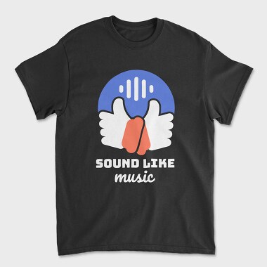 Sound Like Music, Unisex Men's T-Shirt