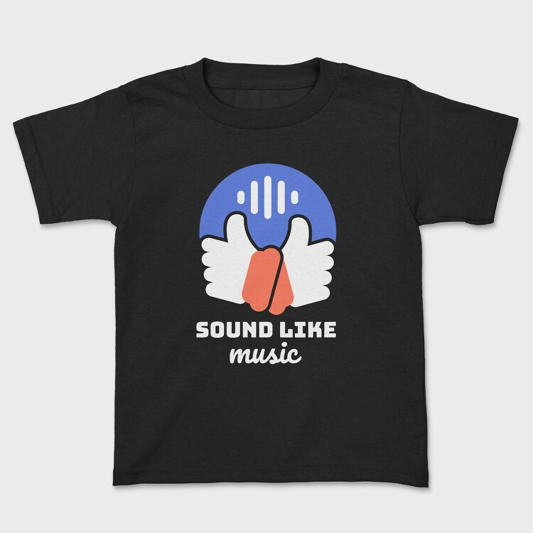 Sound Like Music, Kids' T-Shirt