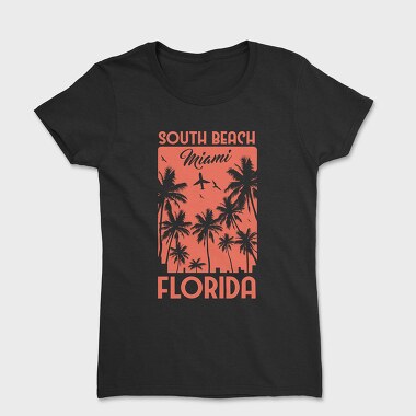 South Beach Miami, Women's T-Shirt