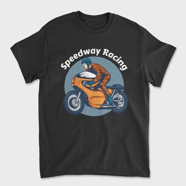 Speedway Racing, Unisex Men's T-Shirt