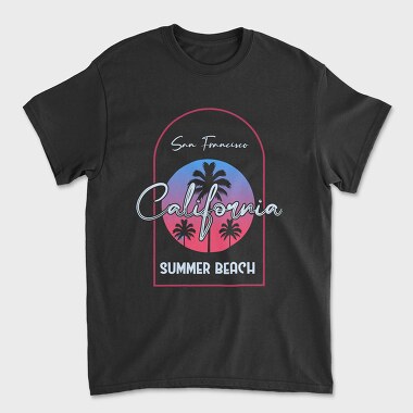 Summer Beach, Unisex Men's T-Shirt