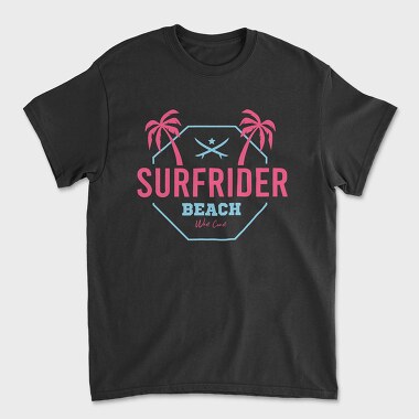 Surfrider Beach, Unisex Men's T-Shirt