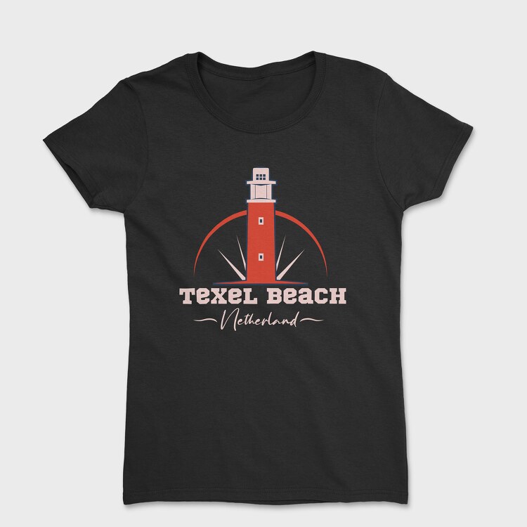 Texel Beach, Women's T-Shirt
