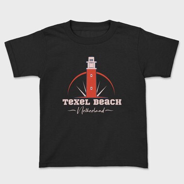 Texel Beach, Kids' T-Shirt