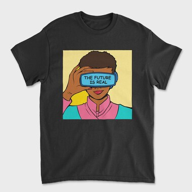 The Future Is Real, Unisex Men's T-Shirt