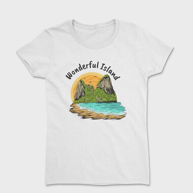 Wonderful Island, Women's T-Shirt