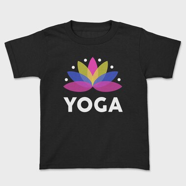 Yoga, Kids' T-Shirt