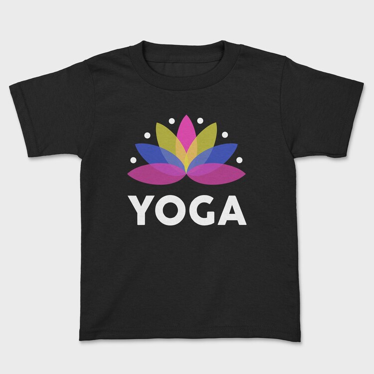 Yoga, Kids' T-Shirt