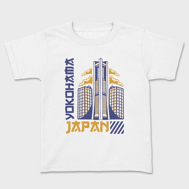 Yokohama, Kids' T-Shirt