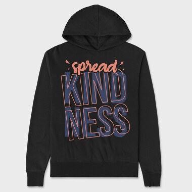 Spread Kindness, Унисекс Мъжко Суичър