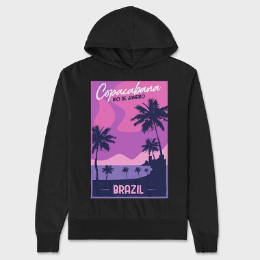 Copacabana, Unisex Men's Hoodie