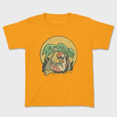 Chicken Relax, Kids' T-Shirt