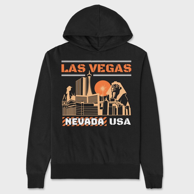 Las Vegas, Унисекс Мъжко Суичър
