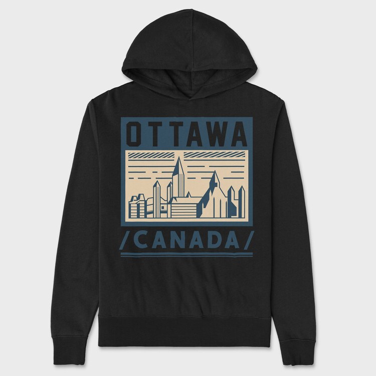 Ottawa, Унисекс Мъжко Суичър
