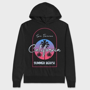 Summer Beach, Unisex Men's Hoodie