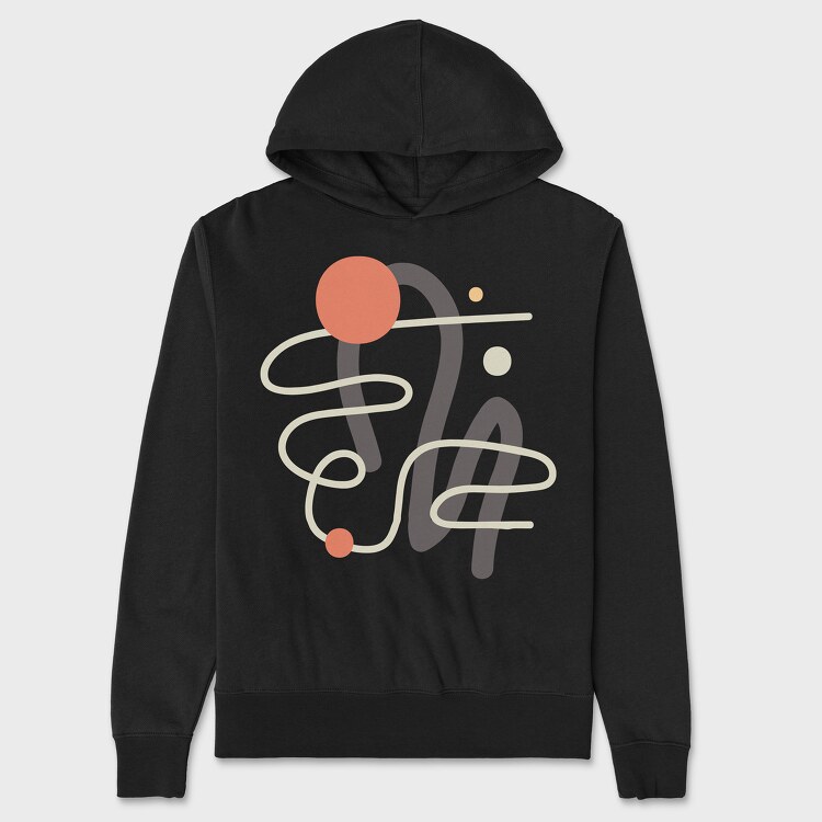 Abstract Shape 2, Unisex Men's Hoodie