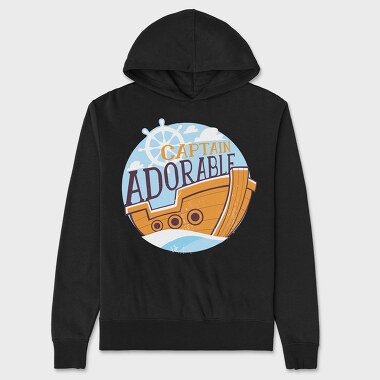 Captain Adorable, Unisex Men's Hoodie