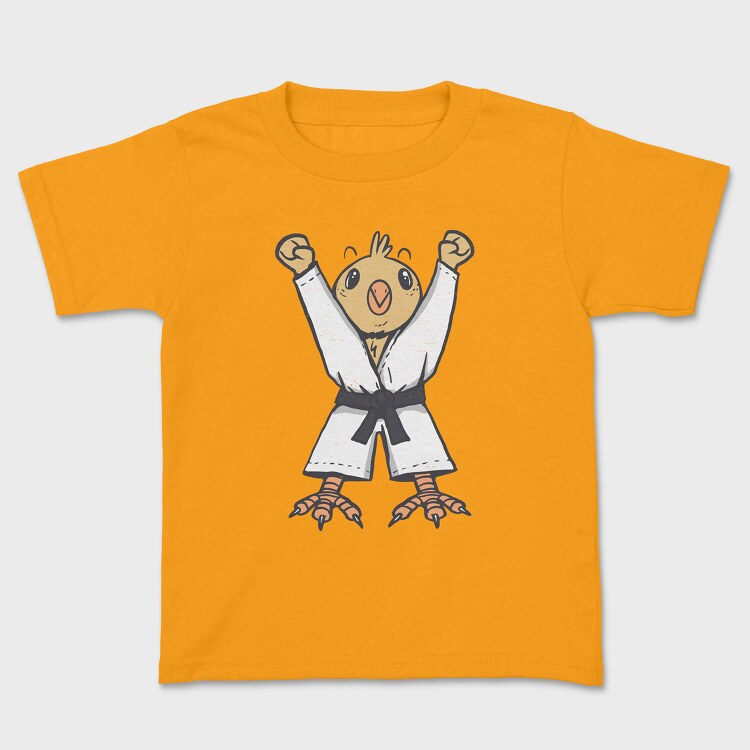 Carate Chicken, Kids' T-Shirt