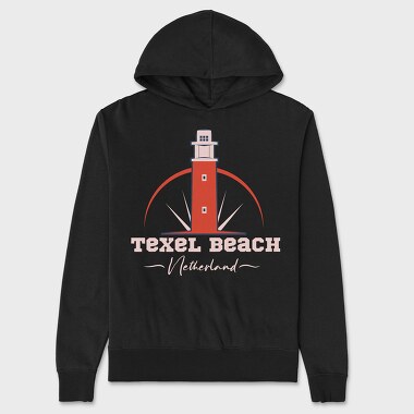Texel Beach, Унисекс Мъжко Суичър