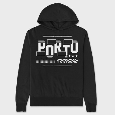 Porto, Unisex Men's Hoodie