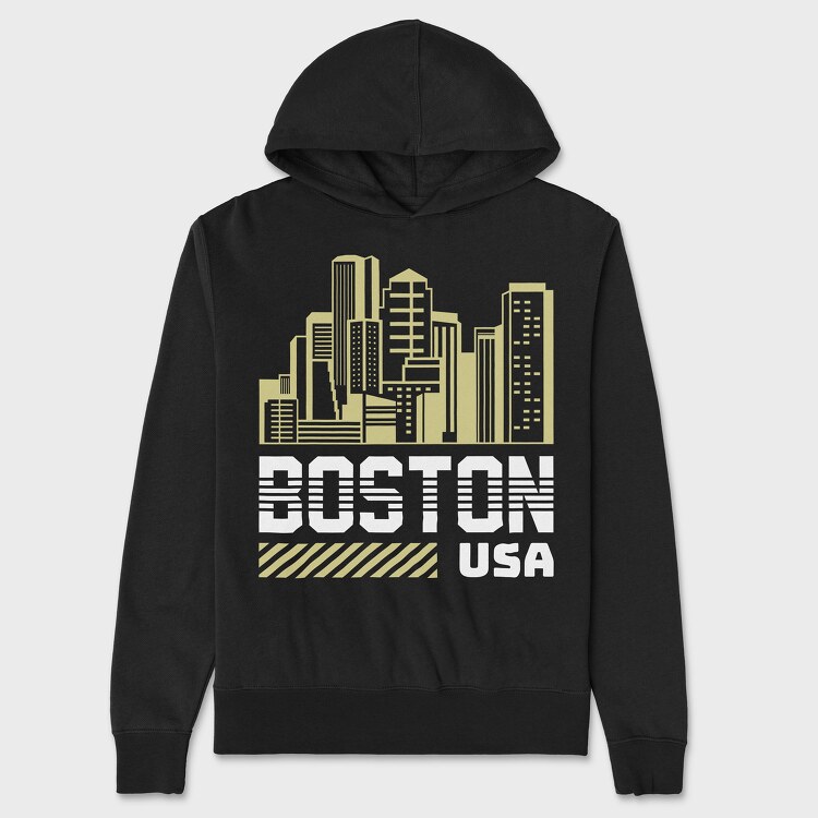 Boston, Унисекс Мъжко Суичър