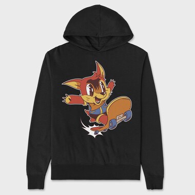 Cartoon Skate, Unisex Men's Hoodie
