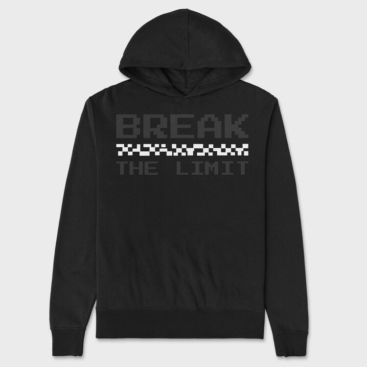 Break the Limit, Unisex Men's Hoodie