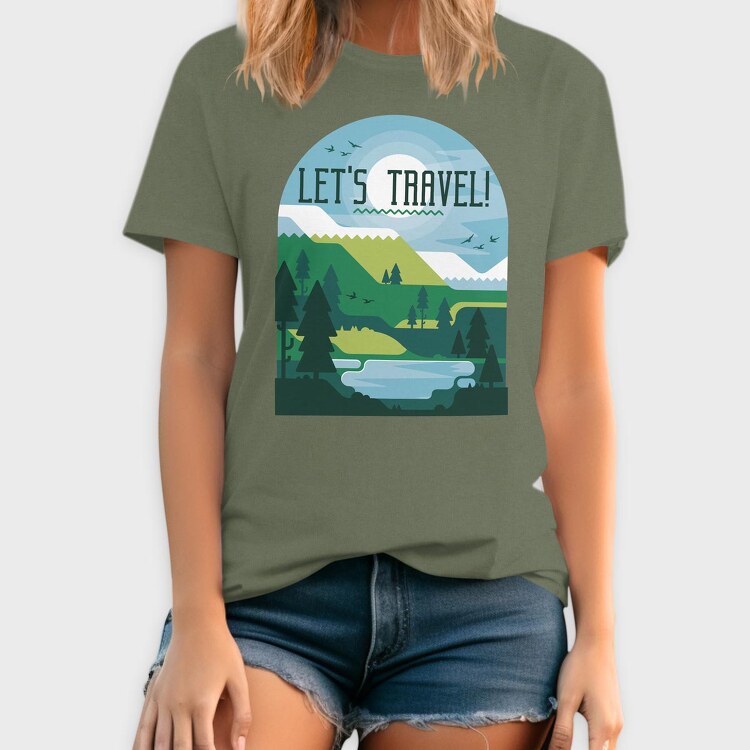 Surfing Skeleton, Unisex Men's T-Shirt