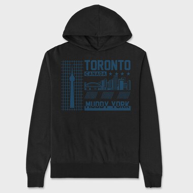 Toronto, Unisex Men's Hoodie