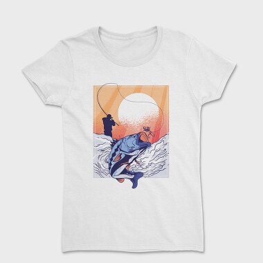 Fisherman Fish, Women's T-Shirt