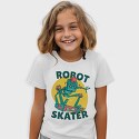 Surfing Skeleton, Kids' T-Shirt