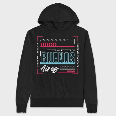 Buenos Aires, Unisex Men's Hoodie
