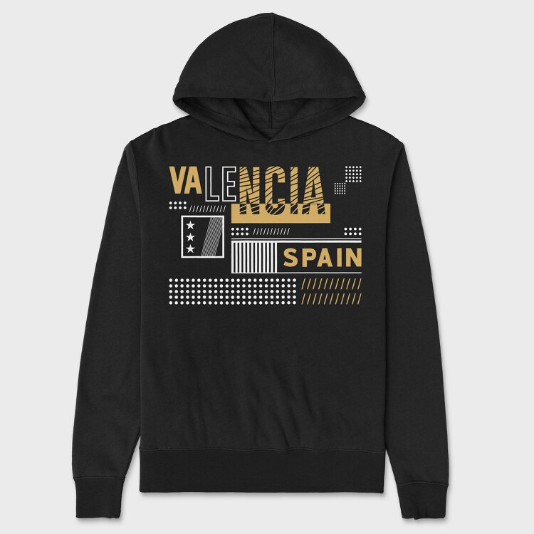 Valencia, Унисекс Мъжко Суичър