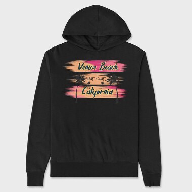 Venice Beach, Unisex Men's Hoodie