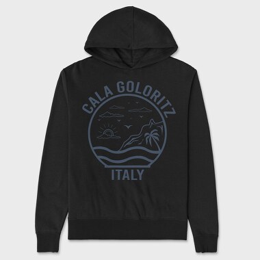 Cala Goloritze, Unisex Men's Hoodie