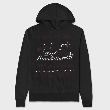 Vacation, Unisex Men's Hoodie