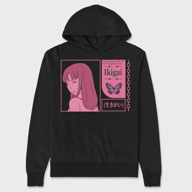 Anime Japanese 19, Unisex Men's Hoodie