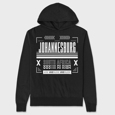 Johannesburg, Unisex Men's Hoodie