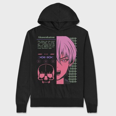 Anime Japanese 3, Unisex Men's Hoodie