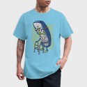 Robot Skater, Unisex Men's T-Shirt