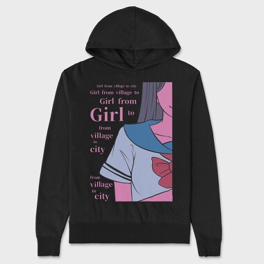 Anime Japanese 4, Unisex Men's Hoodie