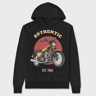 Authentic, Unisex Men's Hoodie