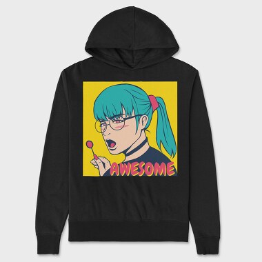 Awesome, Unisex Men's Hoodie