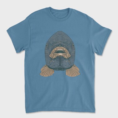 Fish Facecarp, Unisex Men's T-Shirt