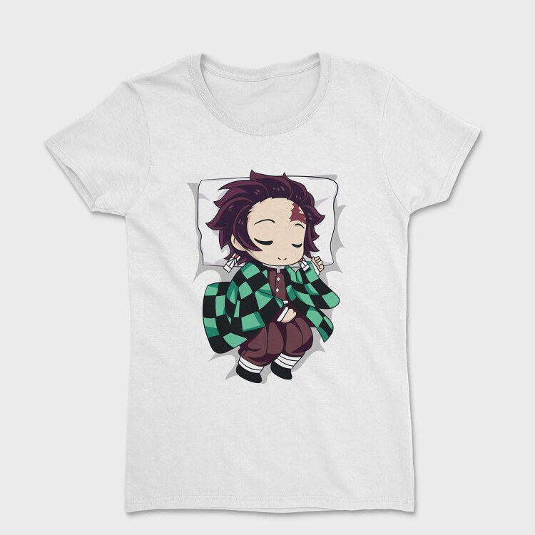 Demon Slayer Pillow 4, Дамска Тениска