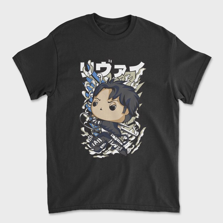 Funko Anime Attack on Titan, Unisex Men's T-Shirt