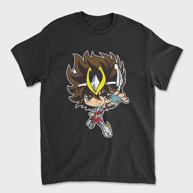 Funko Anime Saint Seiya Knights of the Zodiac, Unisex Men's T-Shirt