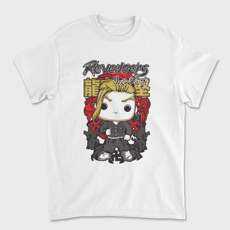 Funko Anime Tokyo Revengers Draken, Унисекс Мъжка Тениска